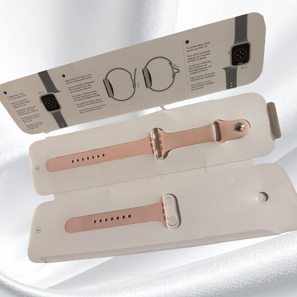 Apple Watch Pink Sand Sport Band 42/44/45mm Excellent Condition Authentic - Picture 6 of 14